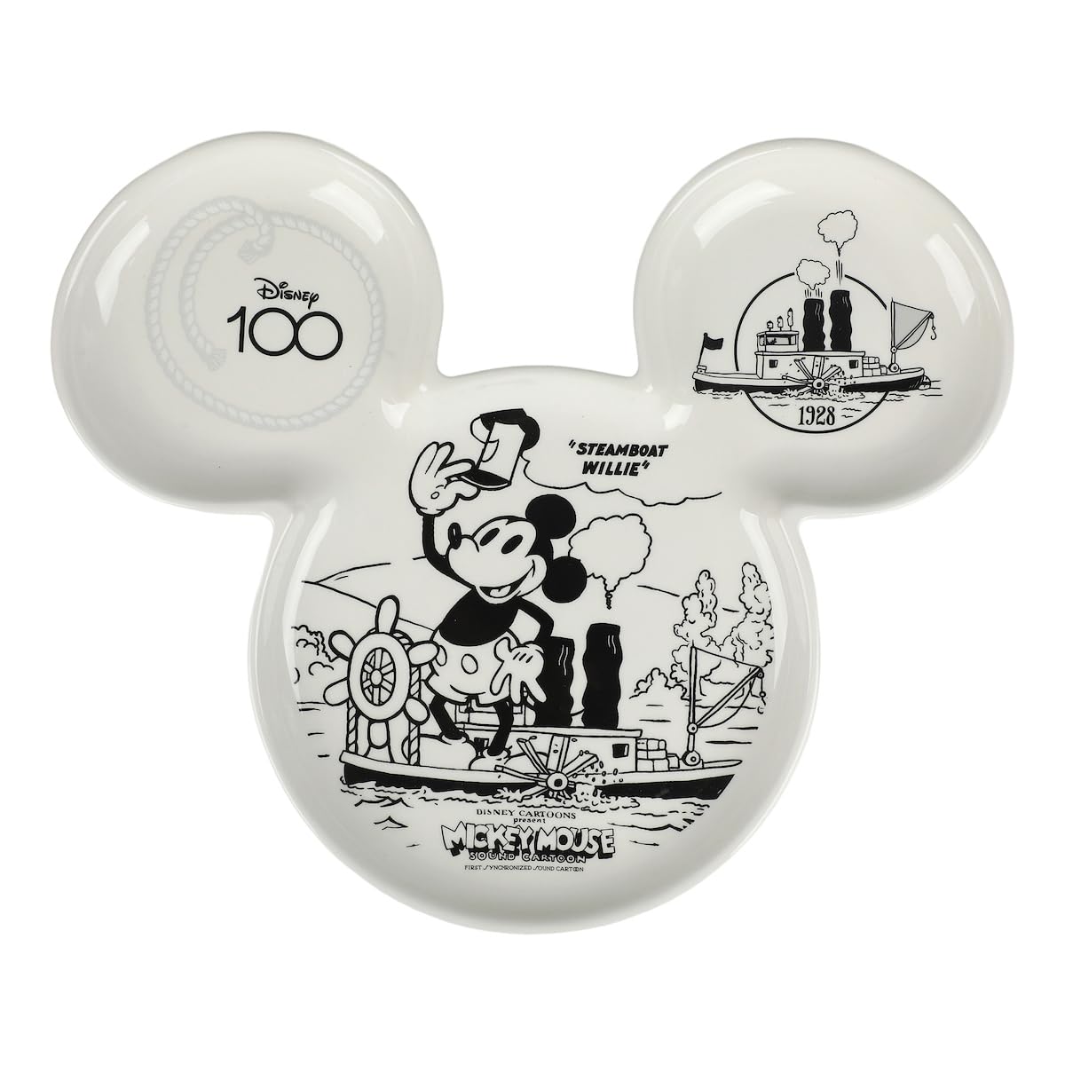 Amazon.com: Bioworld Disney 100 Steamboat Willie Artwork Mickey